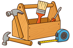 Illustration de la catégorie outillage