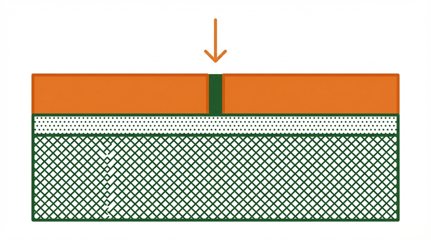 joints carrelage refaire soi-meme - schéma technique en coupe