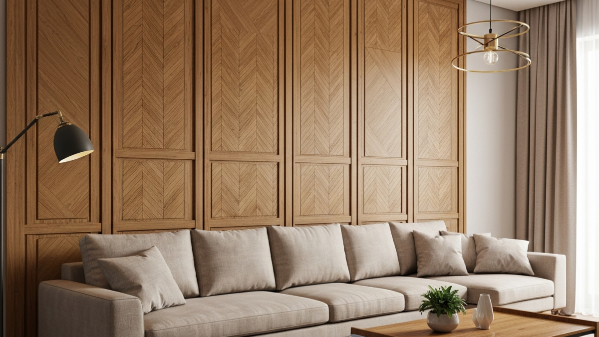Panneau bois décoration intérieur