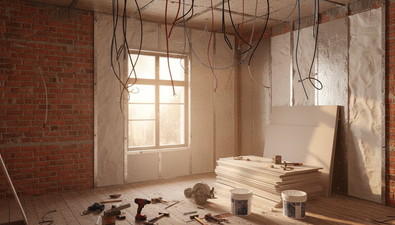 Coût rénovation maison m2 - isolation et rénovation complète