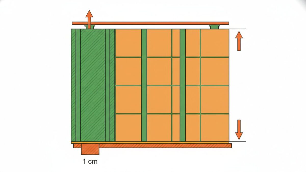 Placo hydrofuge - cloison verte en piece humide