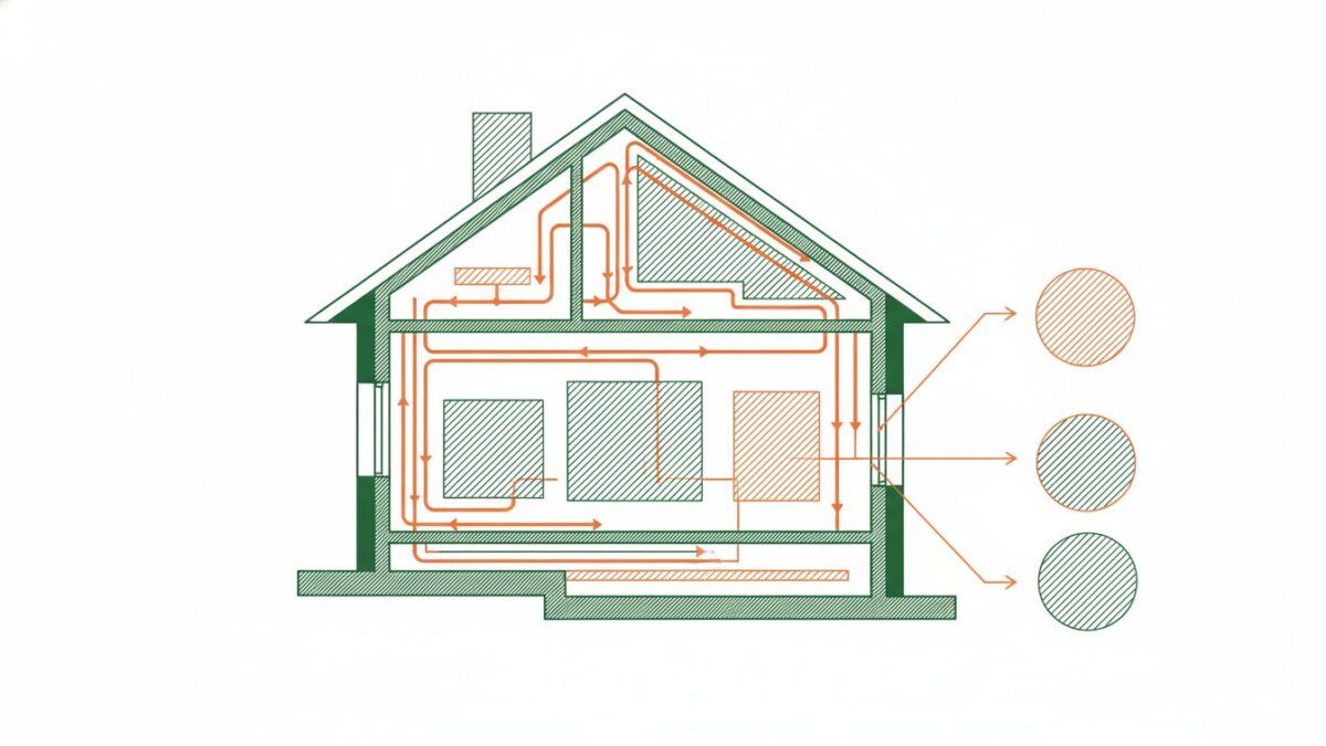 Prix pour rénovation maison - schéma des postes de budget