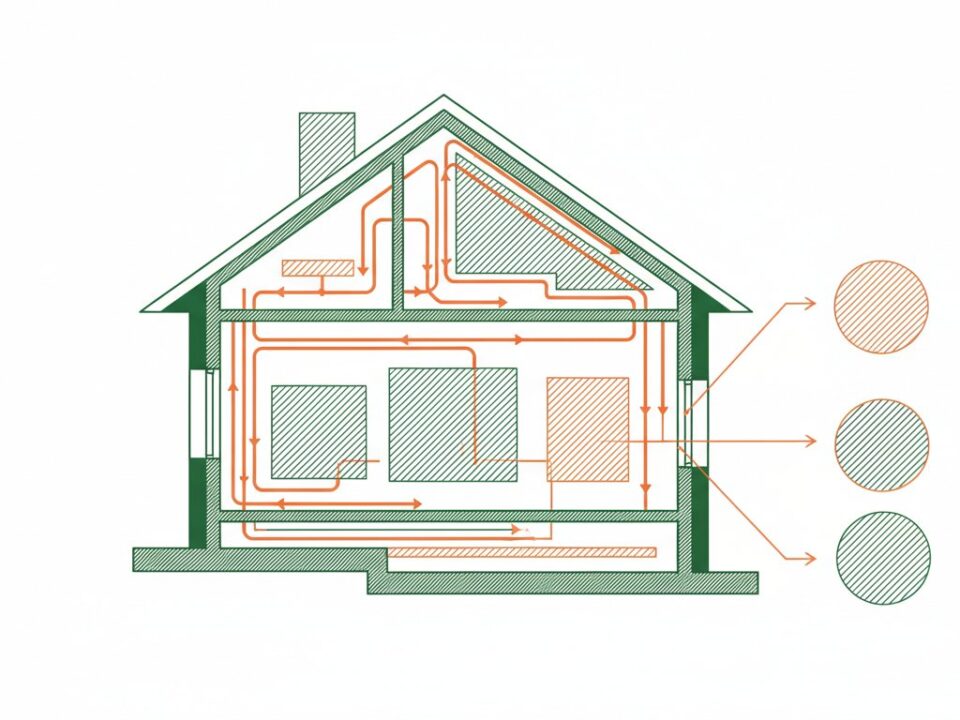Prix pour rénovation maison - schéma des postes de budget