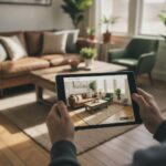 Application décoration intérieur - visualiser un salon sur tablette