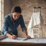 Architecte pour renovation maison - plans et etude du projet