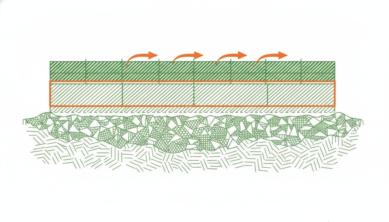 Isolant dalle beton - panneaux isolants poses sous la dalle en beton