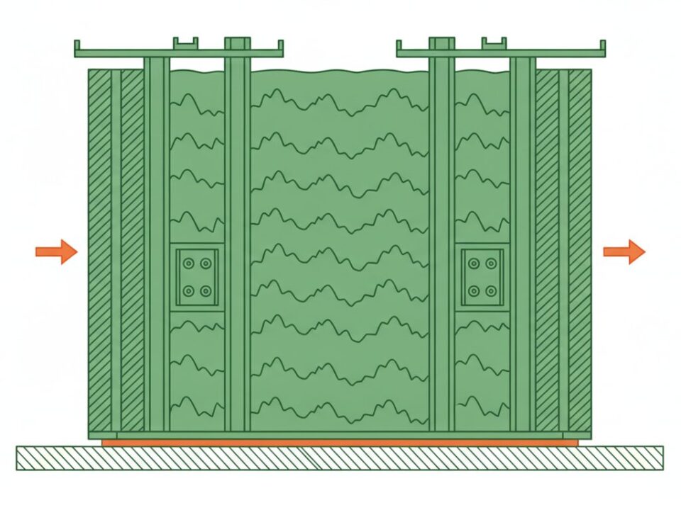 placo phonique - coupe technique d une cloison acoustique double parement