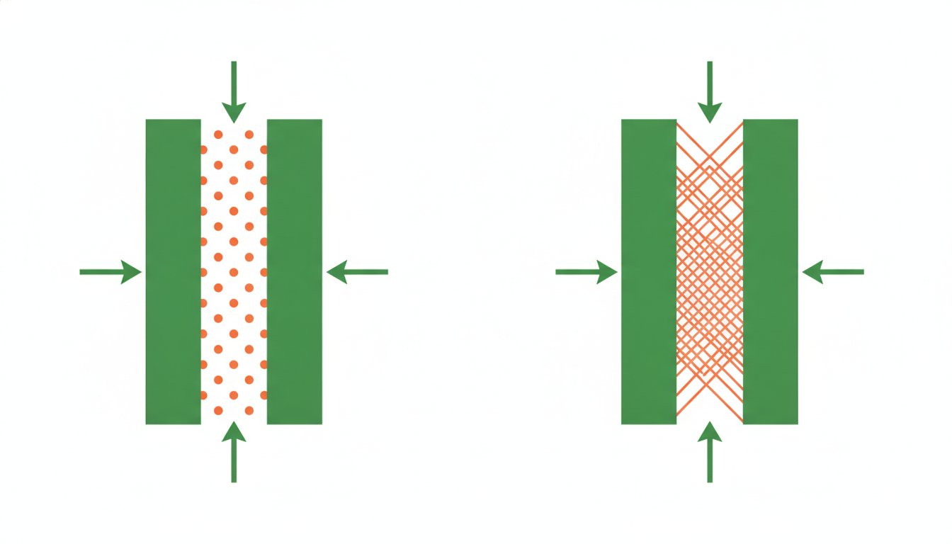 Joint pour carrelage sol - comparaison joint fin et joint large