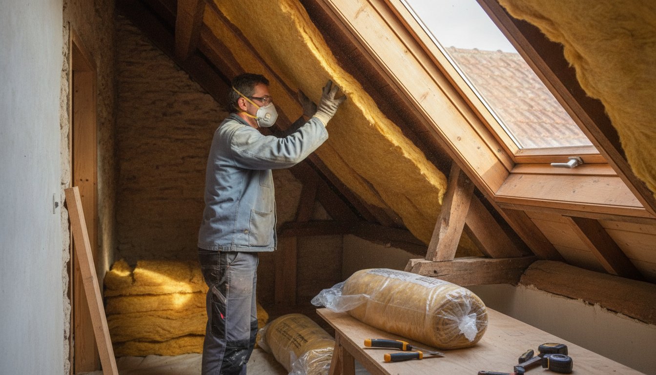 Aide MaPrimeRenov 2026 - isolation des combles par un artisan RGE