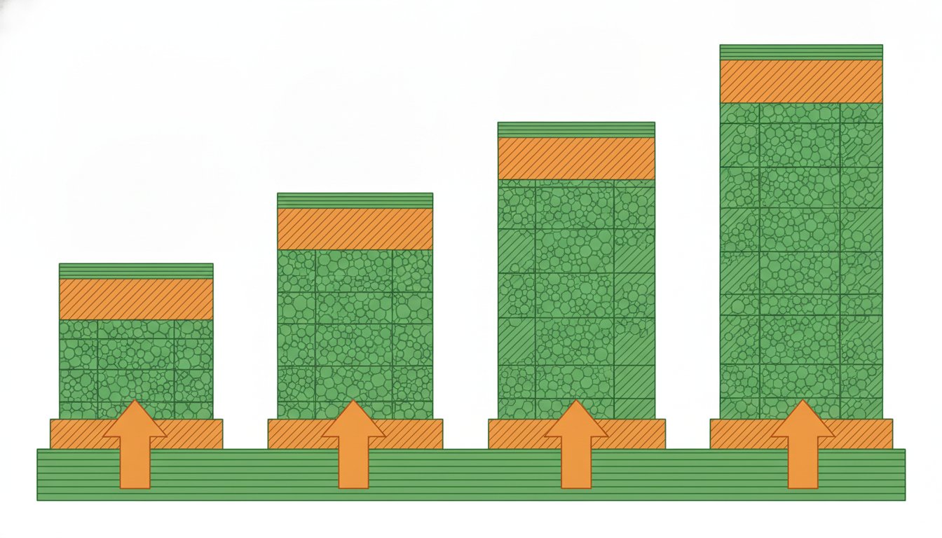 Verre cellulaire Foamglas prix - comparatif panneaux isolants épaisseurs différentes